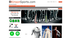 Desktop Screenshot of kinsonsports.com
